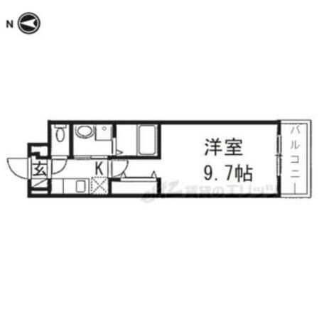 アンジュ　ド　ボヌール　香里園の物件間取画像